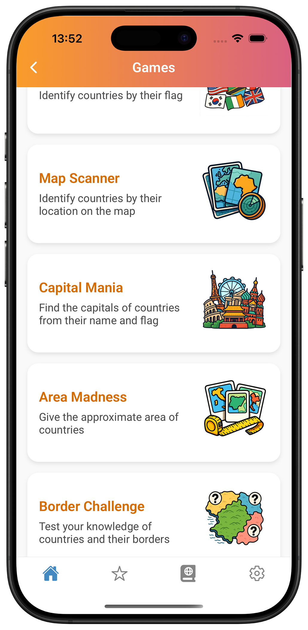 Geo Quiz Go app screenshot 6