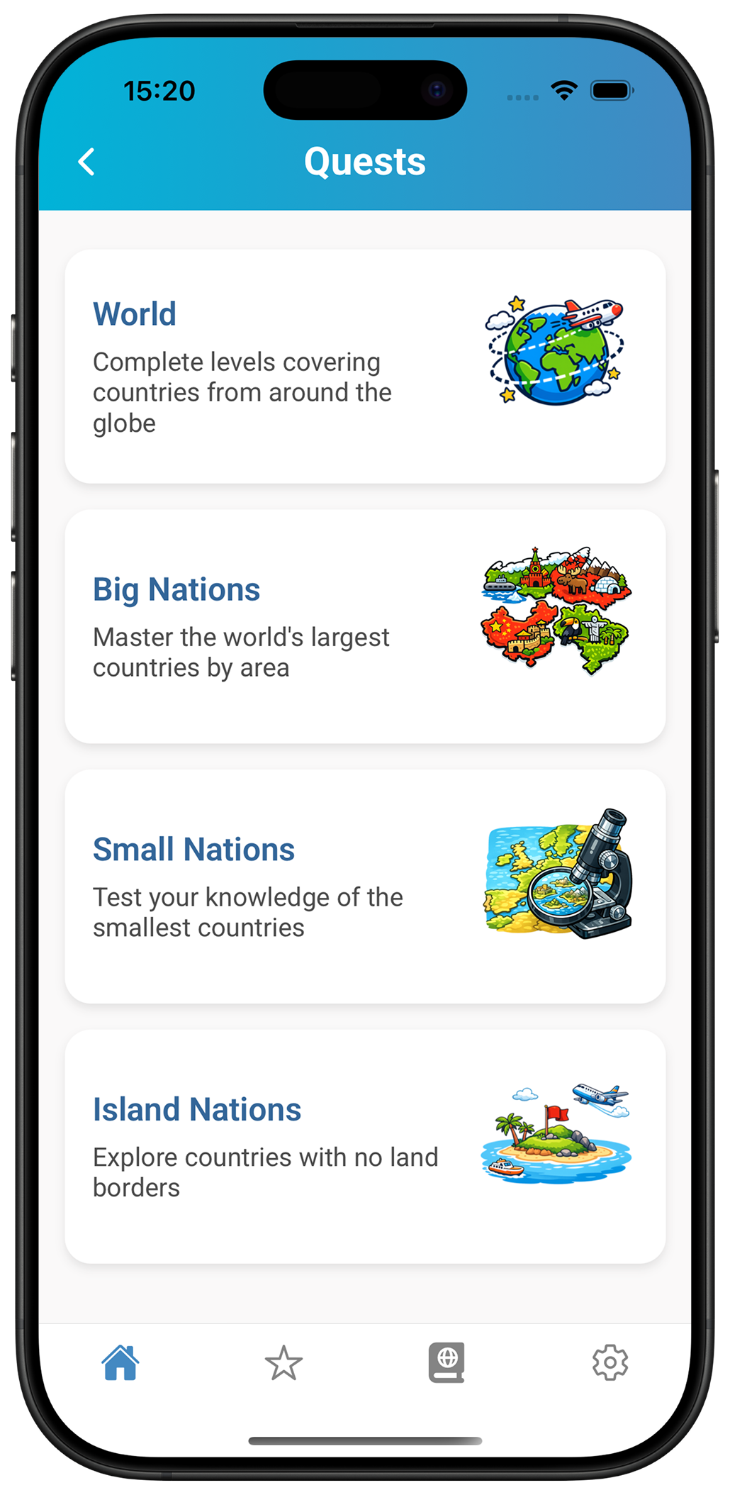 Geo Quiz Go app screenshot 7